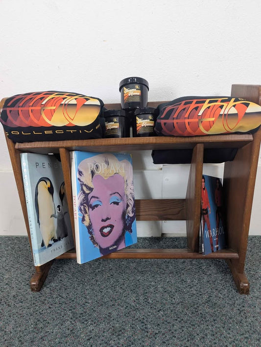 MCM Vintage Walnut Bookshelf / Merch Stand