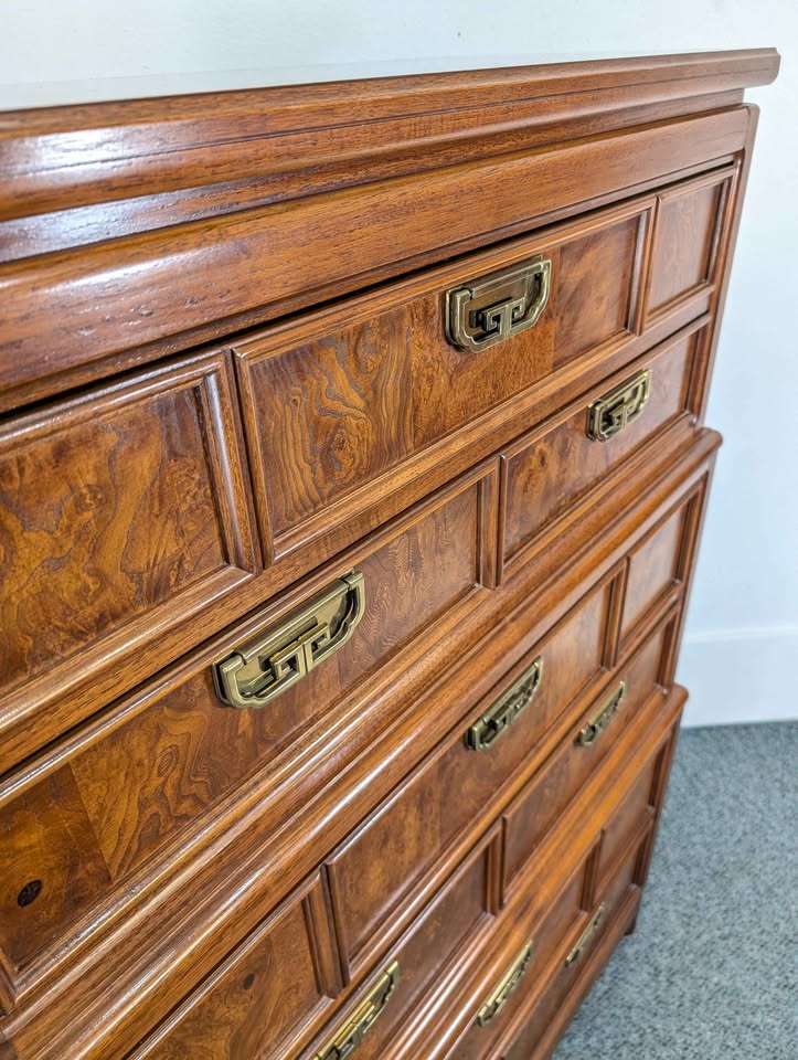 Vintage Mystique Collection Grand Highboy Chest by Thomasville