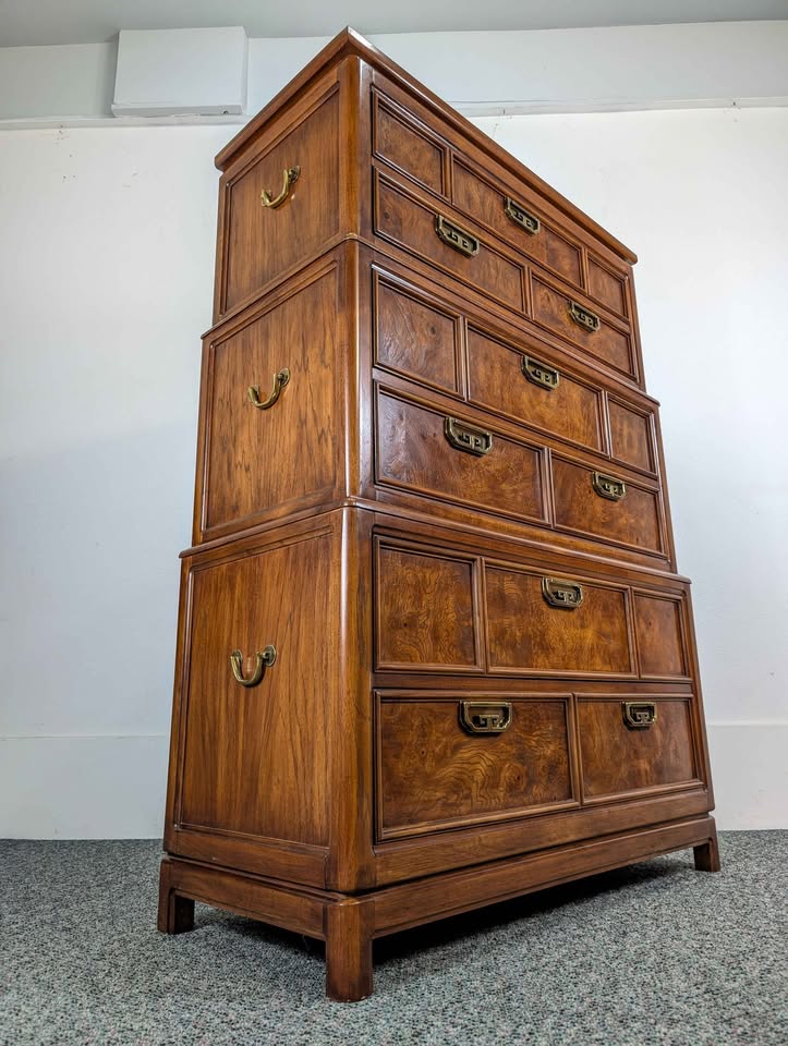 Vintage Mystique Collection Grand Highboy Chest by Thomasville