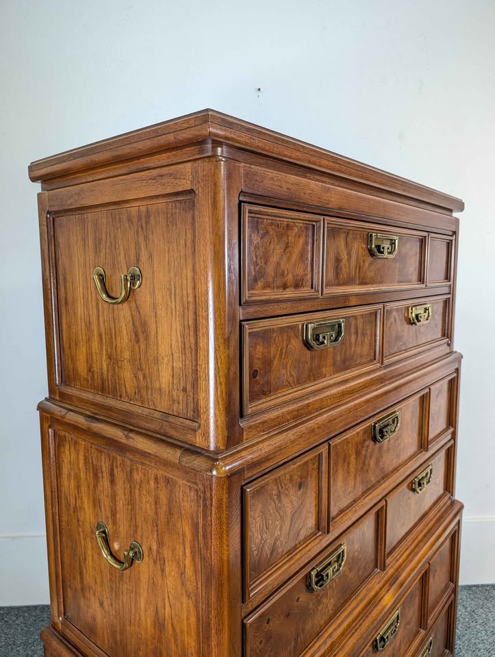 Vintage Mystique Collection Grand Highboy Chest by Thomasville