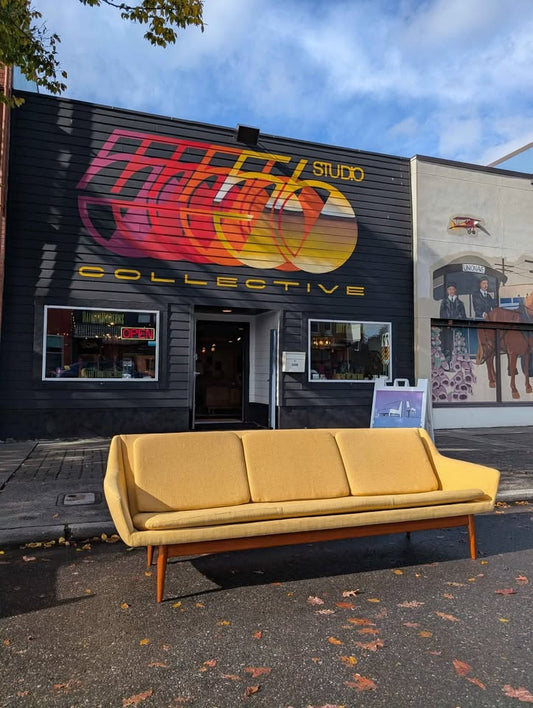 Gorgeous Scandinavian Sofa by Gerhard Berg for Lk Hjelle