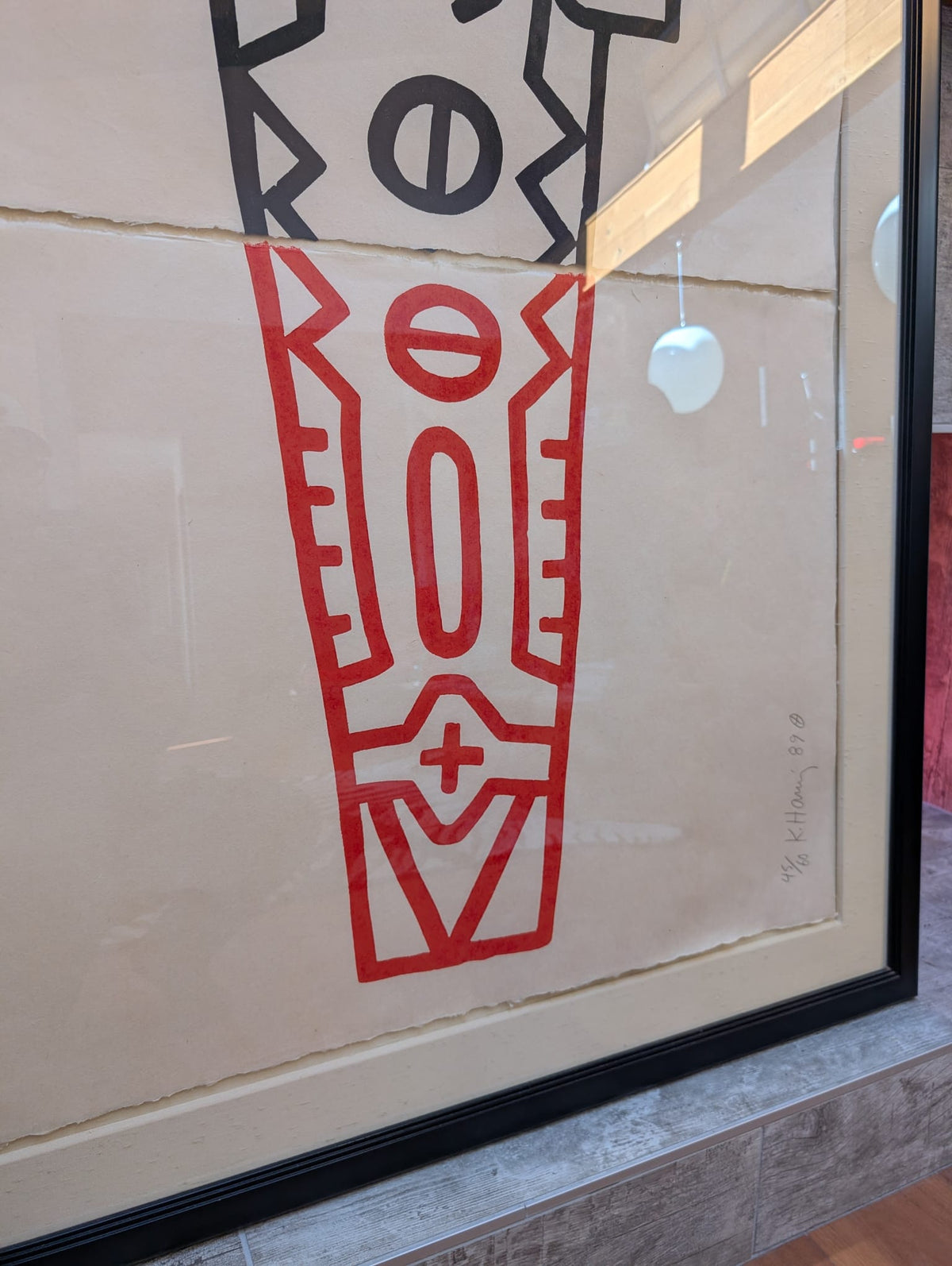 Keith Haring Totem 1989