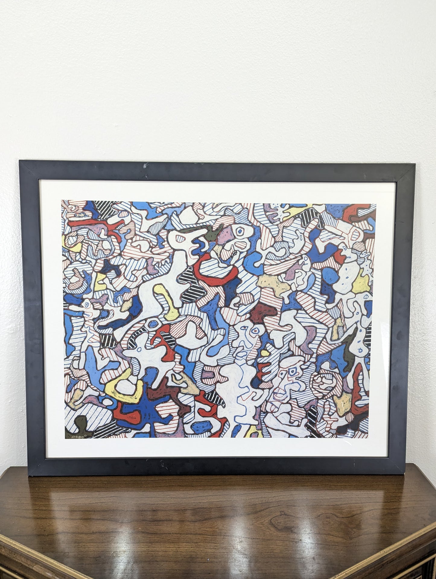 Jean Dubuffet - La Vie De Familie Print 1963