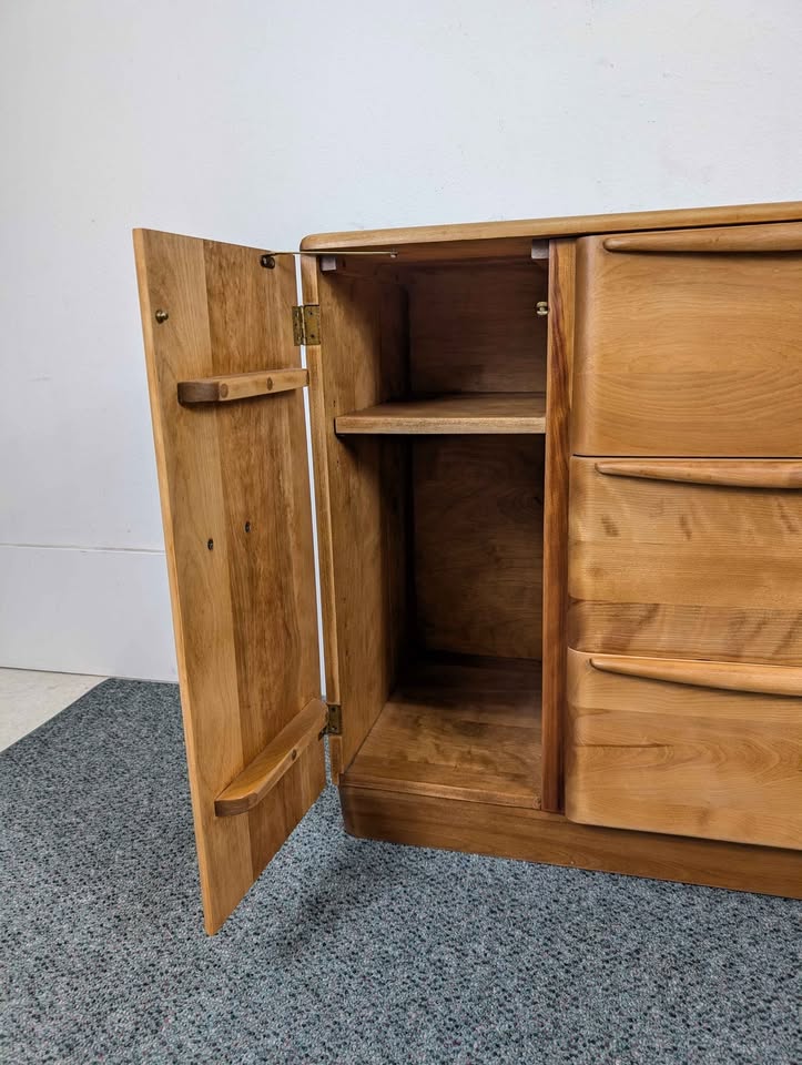 Refinished MCM Heywood Wakefield Bar Buffet / Credenza