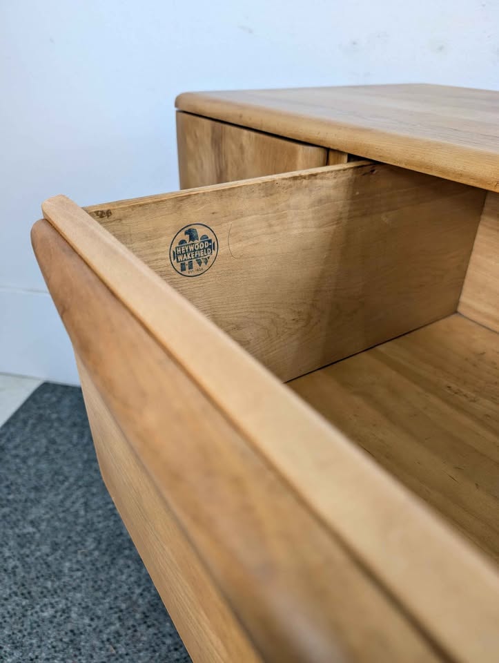 Refinished MCM Heywood Wakefield Bar Buffet / Credenza