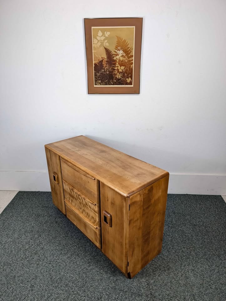 Refinished MCM Heywood Wakefield Bar Buffet / Credenza
