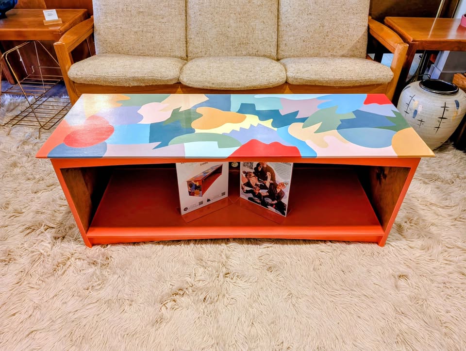 Record Shelf & Media Credenza by Artist Colors by Knight