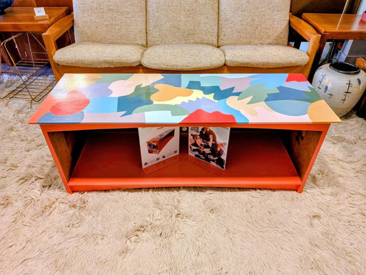 Record Shelf & Media Credenza by Artist Colors by Knight