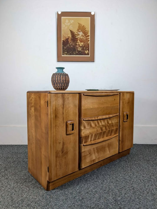 Refinished MCM Heywood Wakefield Bar Buffet / Credenza