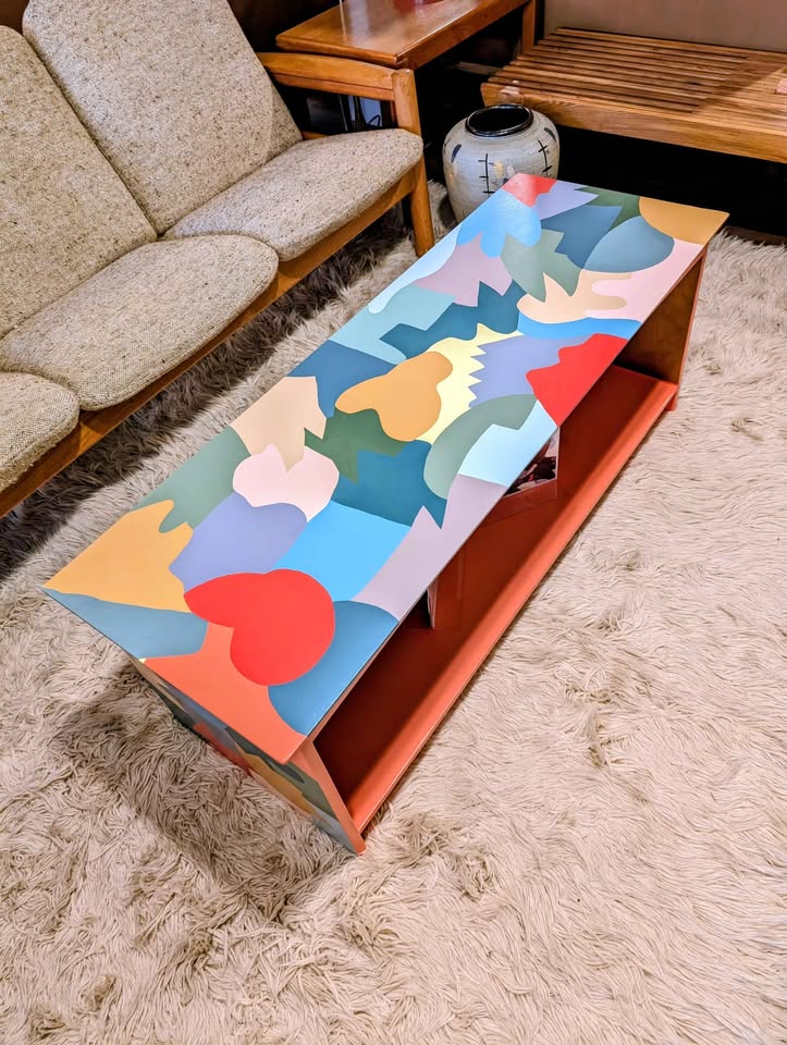Record Shelf & Media Credenza by Artist Colors by Knight