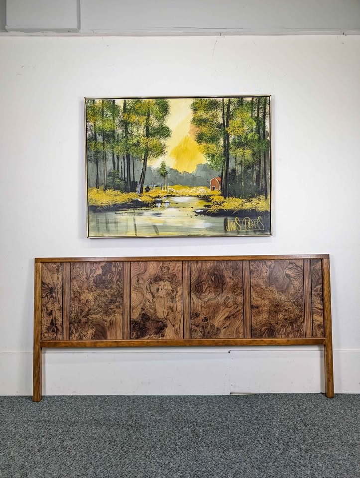 MCM Vintage King Size Headboard