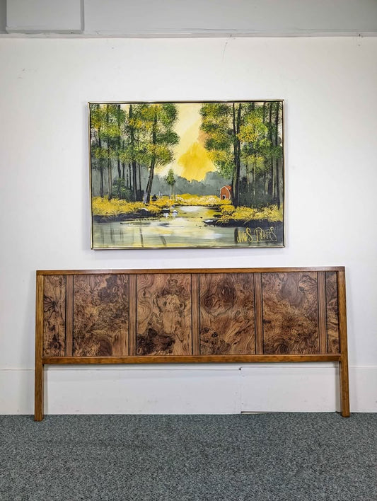 MCM Vintage King Size Headboard