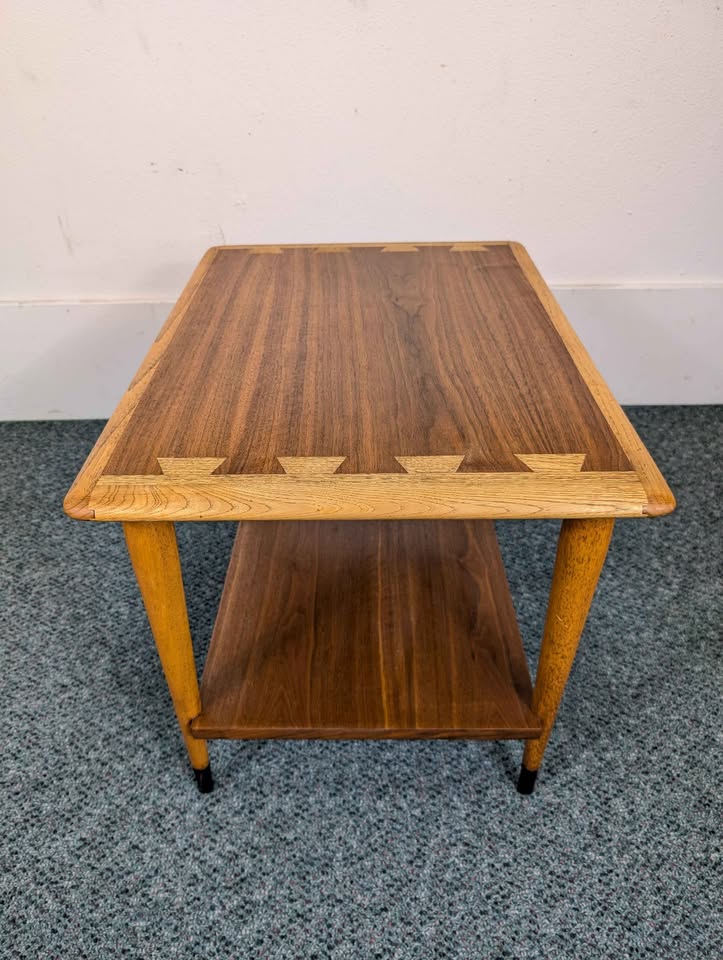 MCM Vintage Acclaim Collection 2 Tiered End Table by Lane