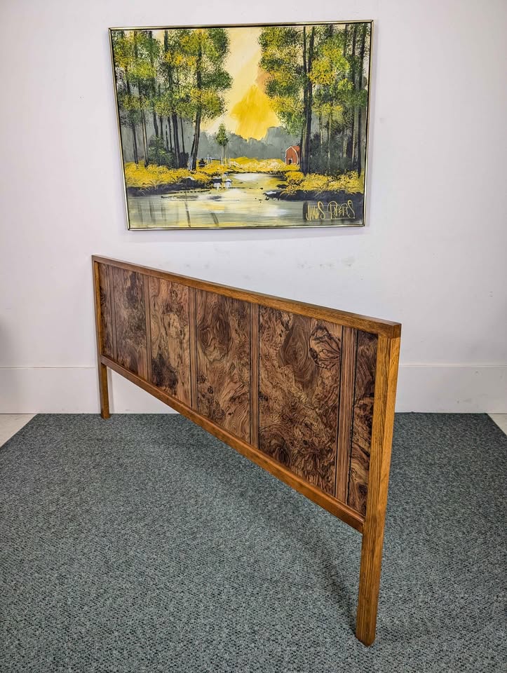 MCM Vintage King Size Headboard