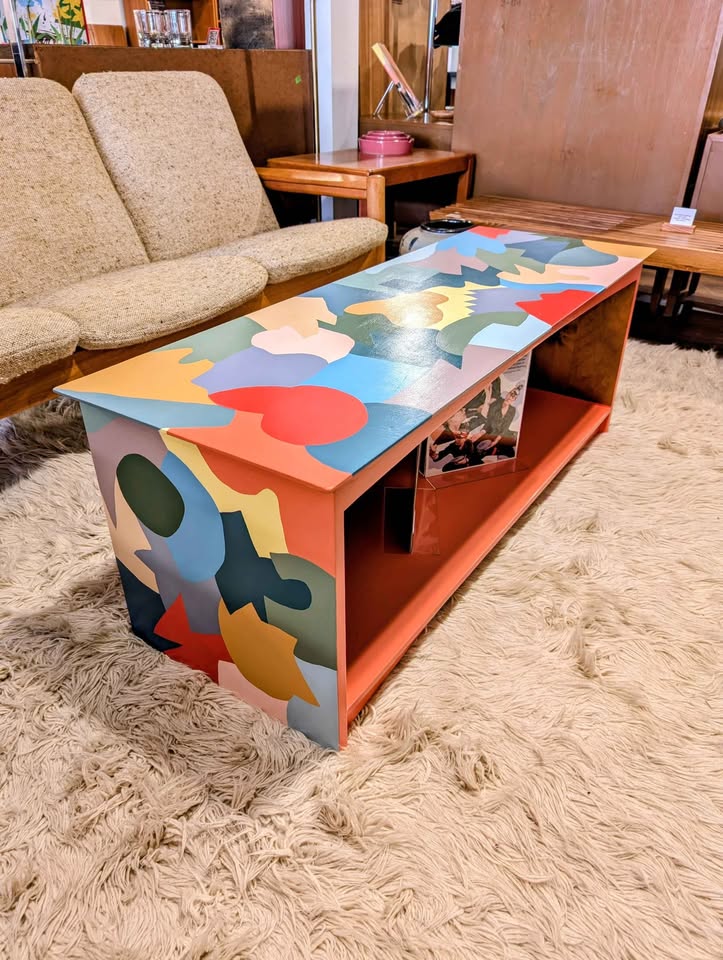 Record Shelf & Media Credenza by Artist Colors by Knight