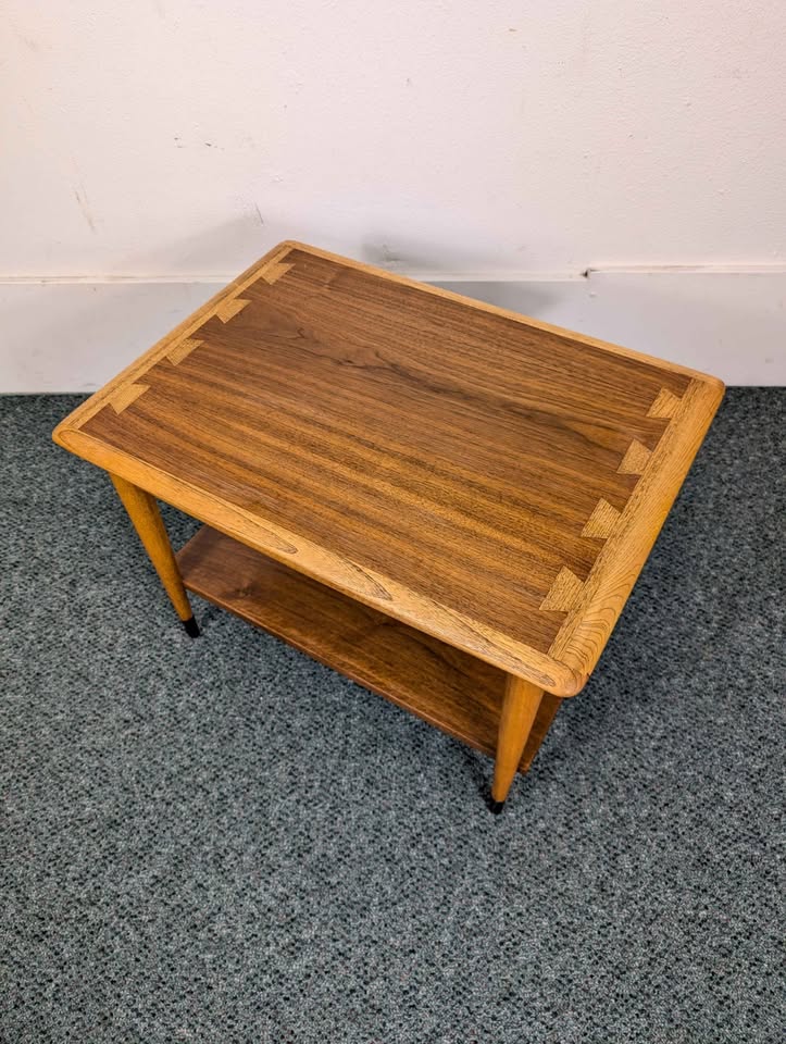 MCM Vintage Acclaim Collection 2 Tiered End Table by Lane