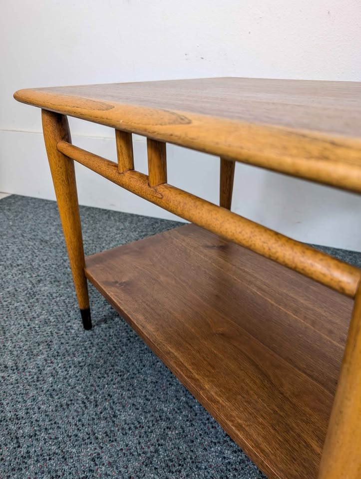 MCM Vintage Acclaim Collection 2 Tiered End Table by Lane