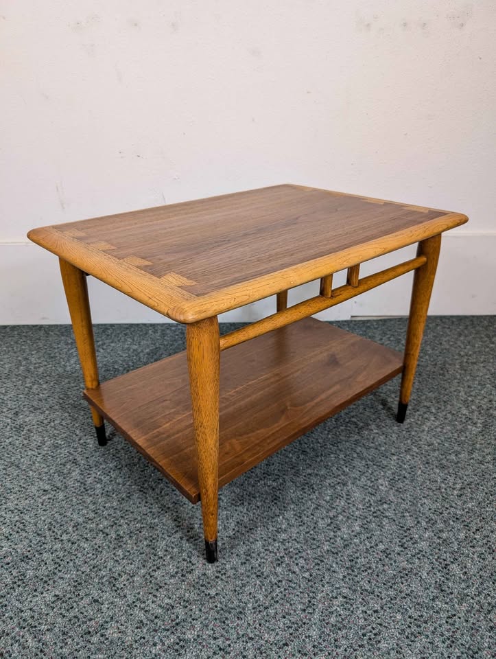 MCM Vintage Acclaim Collection 2 Tiered End Table by Lane