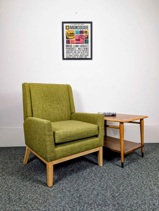MCM Style Green Modern Chair