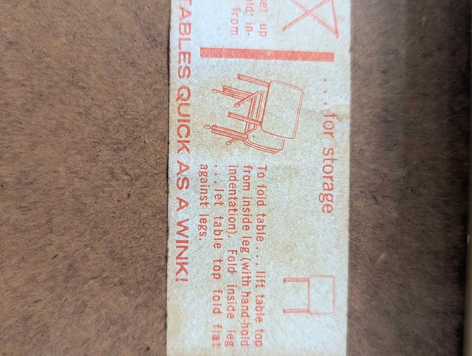 Vintage MCM TV Trays with Rolling stand by Cal Dak