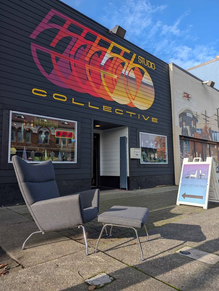 MCM Hans Wegner for Carl Hansen Style Lounge Chair & Ottoman