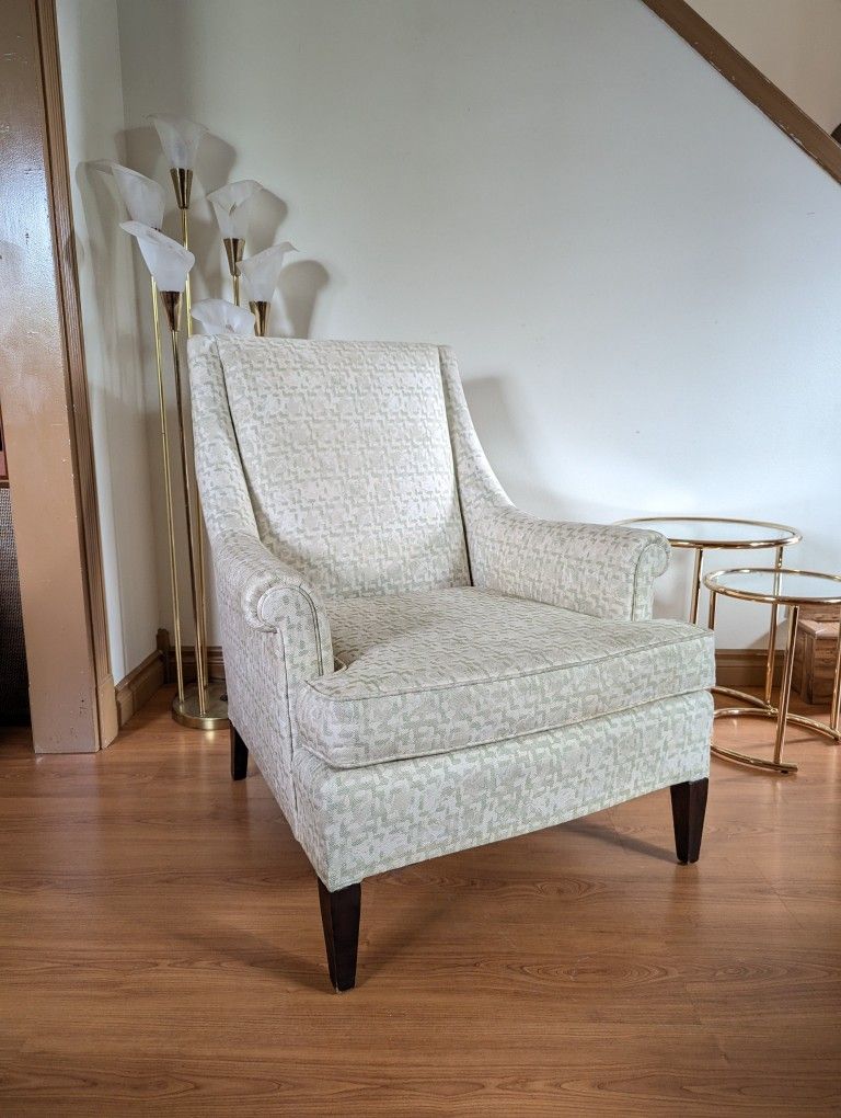 Mid Century Modern Upholstered Lounge Chair by Henredon