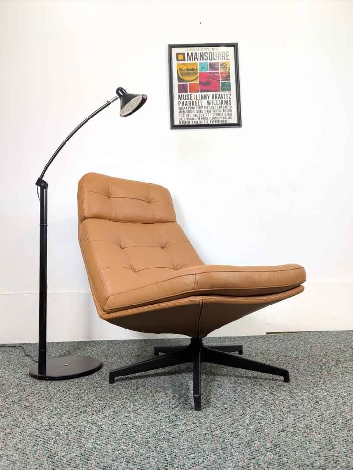 IKEA Alunit Black Swiveling Reading Floor Lamp