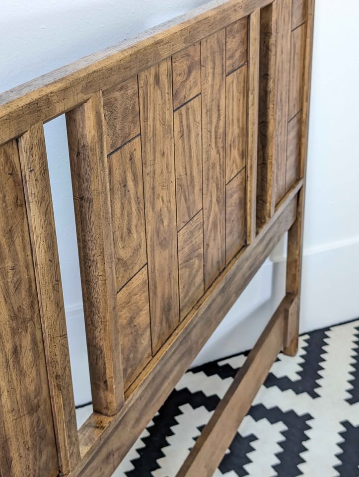 MCM Drexel Woodbriar Queen Size Headboard