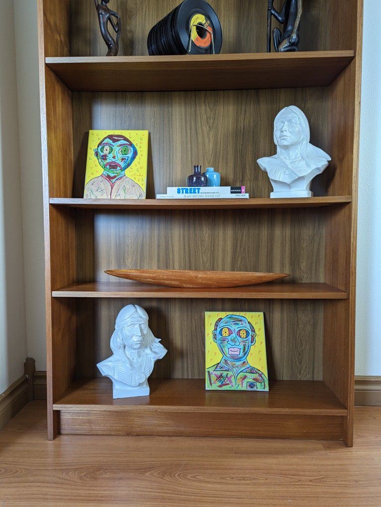 MCM Danish Modern Teak Bookshelf Wall Unit Made in Denmark!