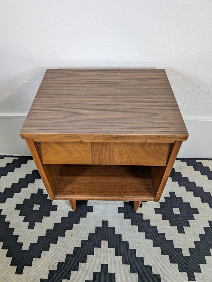 Single Drawer MCM Nightstand by Ward