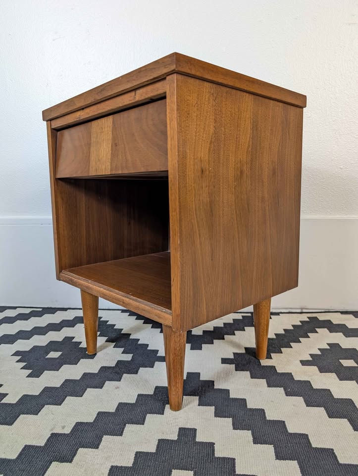Single Drawer MCM Nightstand by Ward