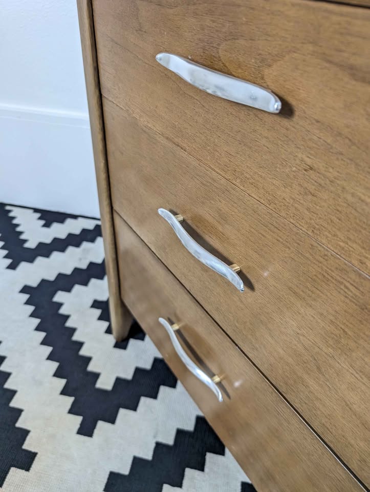 MCM 3 Drawer Nightstand by John Van Koert for Drexel Profile