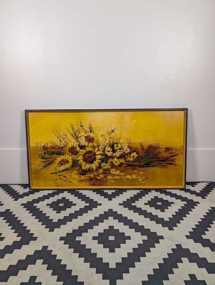 MCM Sunflower Painting by Marte