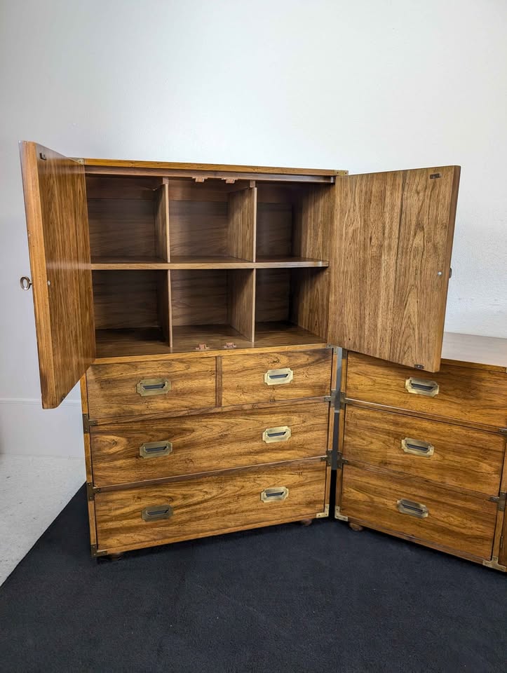 Great Set of Mid Century Highboy & Lowboy Dressers