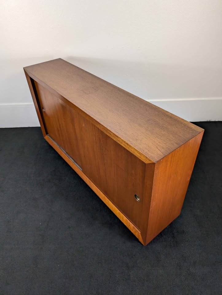 MCM Danish Modern Style Slim Teak Credenza