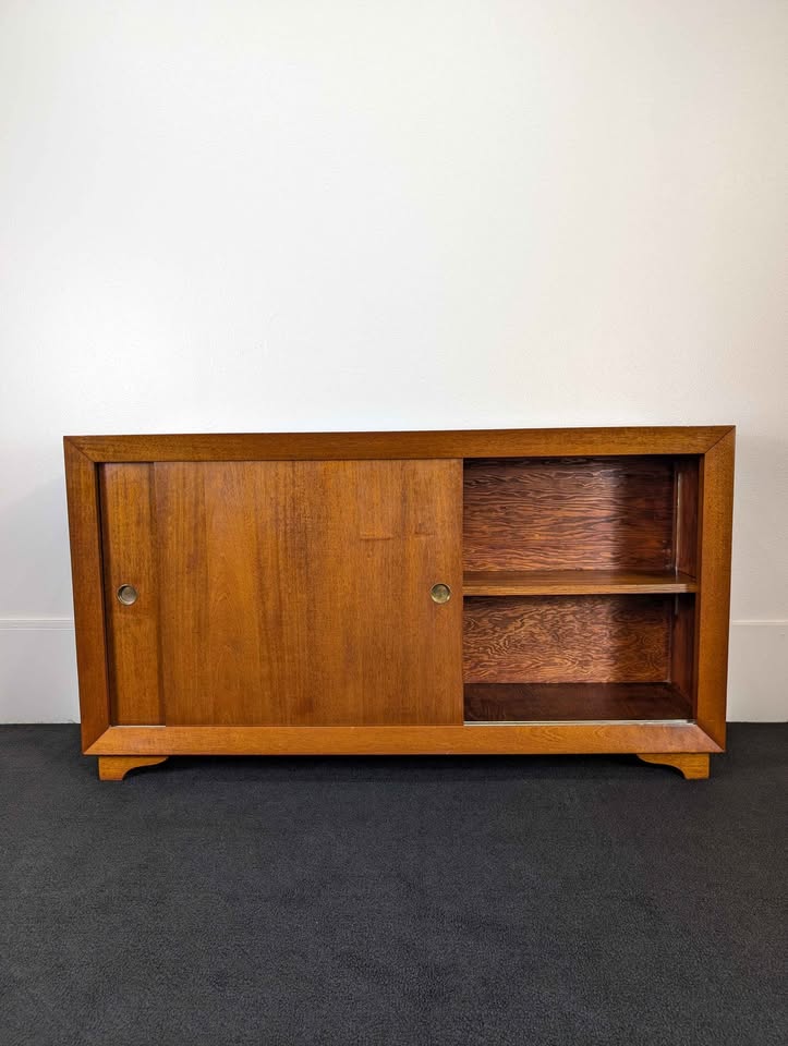 MCM Danish Modern Style Slim Teak Credenza