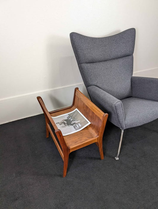 Danish Modern Teak Magazine / Record Rack