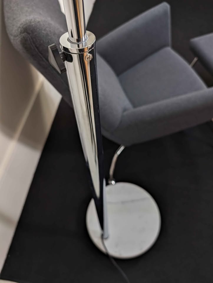 Chrome Arco Style Modern Arc Lamp