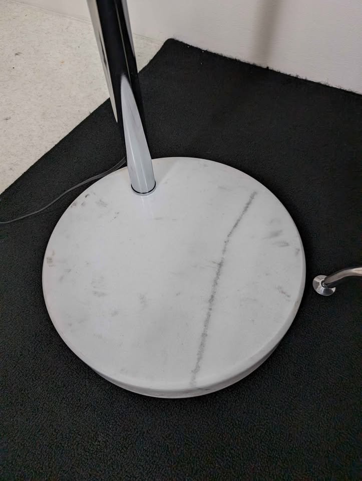 Chrome Arco Style Modern Arc Lamp