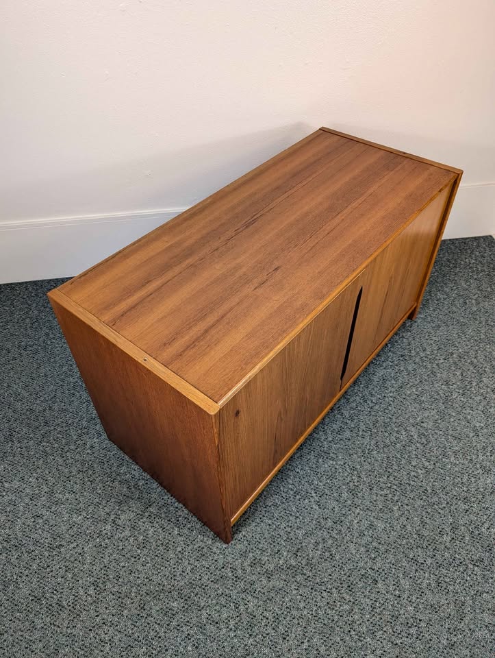 Danish Modern Hundevad Style Teak China & Credenza