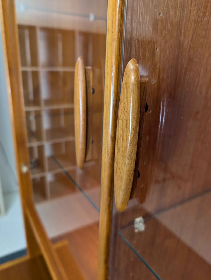 Danish Modern Hundevad Style Teak China & Credenza