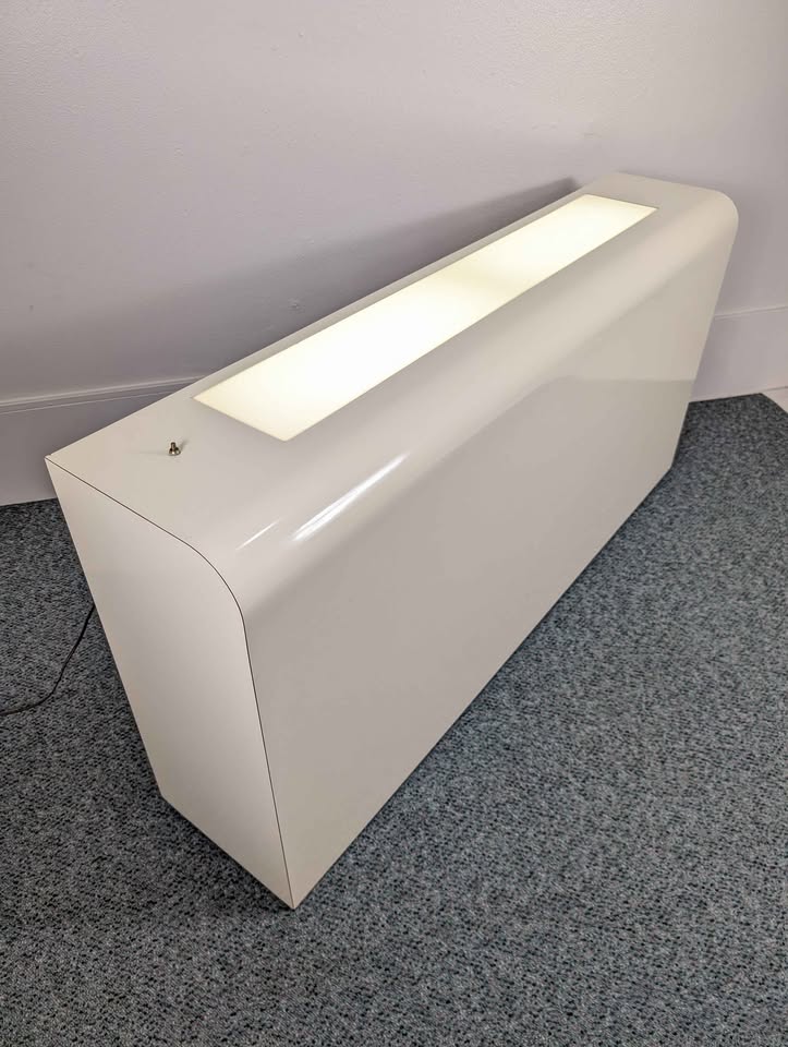 Italian Laminate Light Up Queen Headboard / Console Table