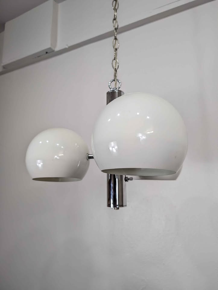 Vintage MCM Sputnik Chandelier Lamp