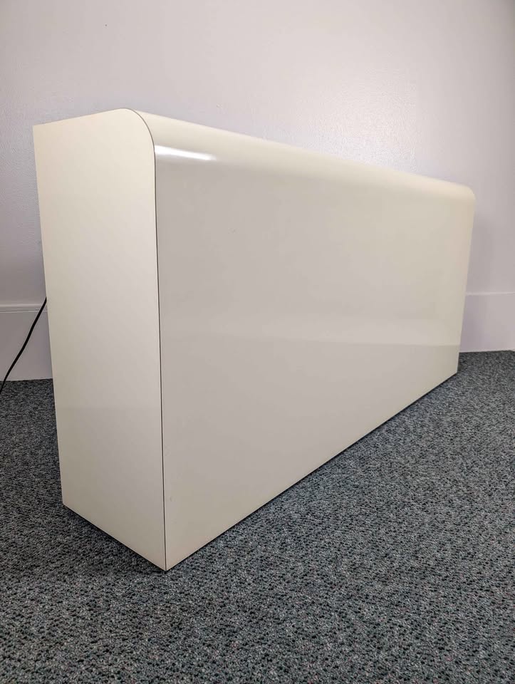 Italian Laminate Light Up Queen Headboard / Console Table