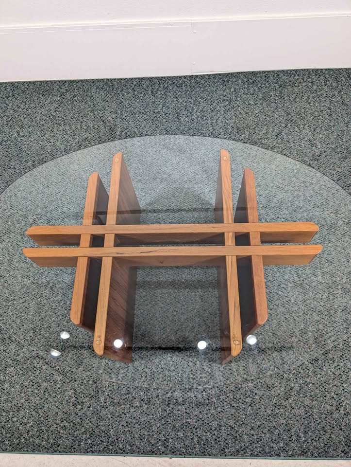 Danish Modern Teak Coffee Table by Gustav Gaarde for Trekanten