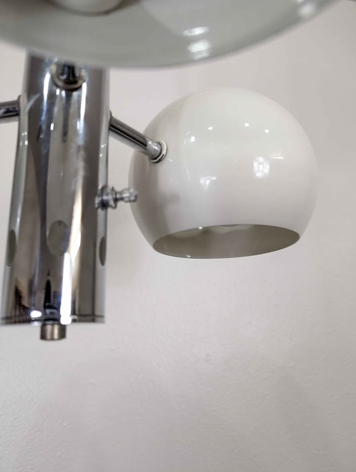 Vintage MCM Sputnik Chandelier Lamp