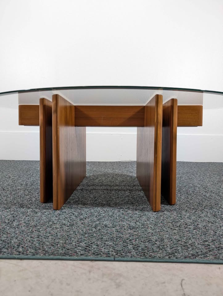 Danish Modern Teak Coffee Table by Gustav Gaarde for Trekanten