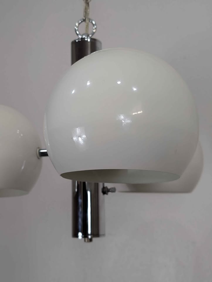Vintage MCM Sputnik Chandelier Lamp