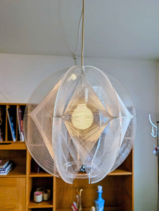 Gorgeous MCM Paul Secon Chandelier Swag Light for Sompex