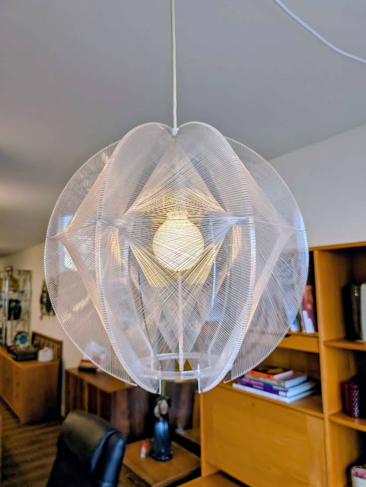 Gorgeous MCM Paul Secon Chandelier Swag Light for Sompex